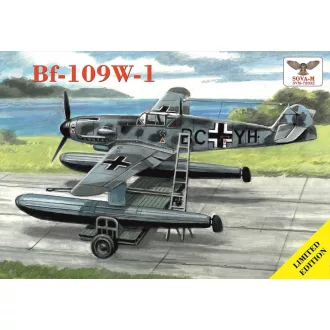 Sova-M Bf.109 W-1 Shipborne float plane repülő makett