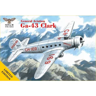 Sova-M GA-43 Clark (Swiss Air) repülő makett