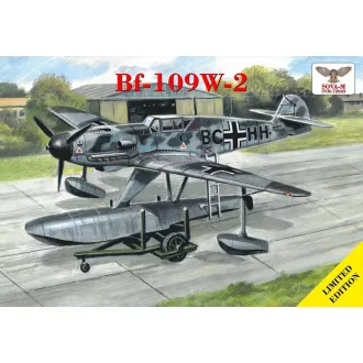 Sova-M Bf.109 W-2 Shipborne float plane repülő makett