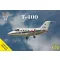 Sova-M T-400 jet trainer ( JMSDF ) repülő makett
