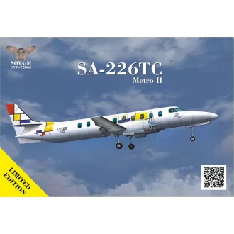 Sova-M SA-226TS Regional airliner repülő makett