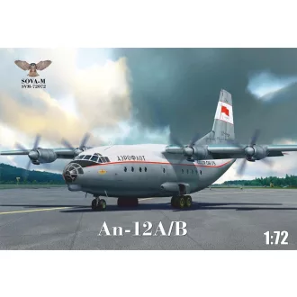 Sova-M An-12A/B Soviet transporter repülő makett