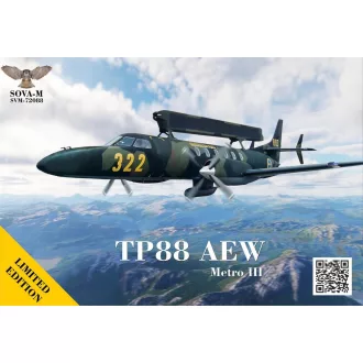 Sova-M TP-88 AEW (Swedish Air Force) repülő makett
