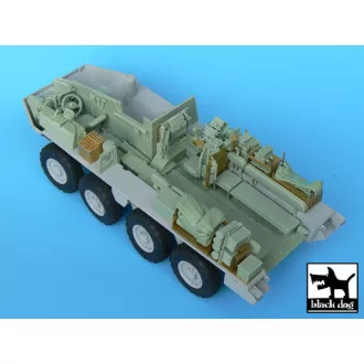   Black Dog M1126 Stryker (ICV) interior for AFV Club kit 35126, many photoetched and resin parts – járműmakett-kiegészítő