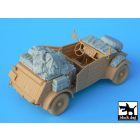 Black Dog Kübelwagen type 82 accessories set for Tamiya kit