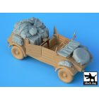 Black Dog Kübelwagen type 82 accessories set for Tamiya kit