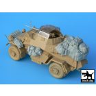 Black Dog Sd.Kfz. 222 & 223 accessories set for Tamiya kits