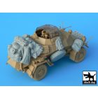 Black Dog Sd.Kfz. 222 & 223 accessories set for Tamiya kits