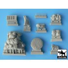 Black Dog Sd.Kfz. 222 & 223 accessories set for Tamiya kits