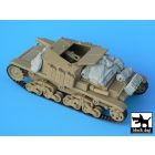 Black Dog Semovente M40-75/18 accessories set for Tamiya kit