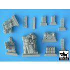 Black Dog Semovente M40-75/18 accessories set for Tamiya kit