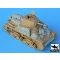 Black Dog Carro armato accessories set for Tamiya kit, 18 resin parts – járműmakett-kiegészítő