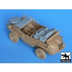 Black Dog Schwimmwagen accessories set for Tamiya