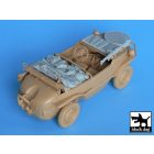 Black Dog Schwimmwagen accessories set for Tamiya