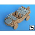 Black Dog Schwimmwagen accessories set for Tamiya