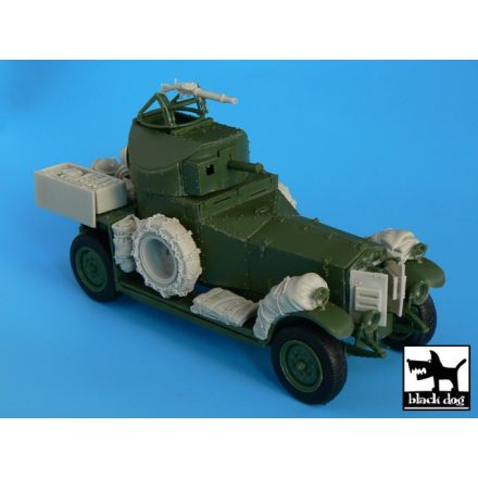 Black Dog Pattern 1920 sand tyres for Roden