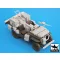 Black Dog British SAS Jeep Africa for TamiyaItaleri – járműmakett-kiegészítő
