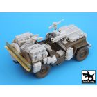 Black Dog British SAS Jeep Africa for Tamiya, Italeri