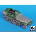 Black Dog Sdkfz 251 C accessories set for Dragon