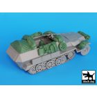 Black Dog Sdkfz 251 C accessories set for Dragon