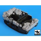 Black Dog Bren carrier accesories set for Tamiya