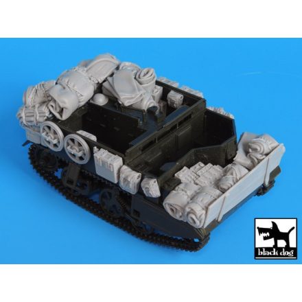 Black Dog Bren carrier accesories set for Tamiya