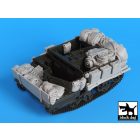 Black Dog Bren carrier accesories set for Tamiya