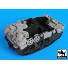 Black Dog Bren carrier accesories set for Tamiya