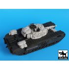 Black Dog Churchill MK VII for Tamiya