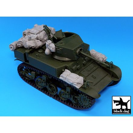 Black Dog M3A1 Stuart for Academy