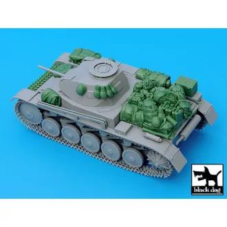   Black Dog Pz.Kpfw. II Ausf C accessories set for Dragon – járműmakett-kiegészítő
