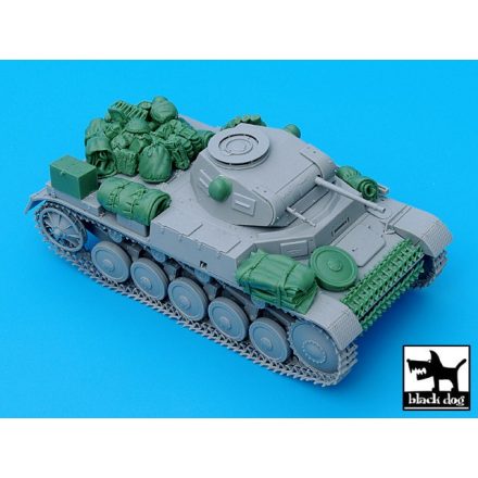 Black Dog Pz.Kpfw. II Ausf C accessories set for Dragon