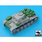 Black Dog Pz.Kpfw. II Ausf C accessories set for Dragon