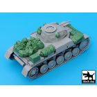 Black Dog Pz.Kpfw. II Ausf C accessories set for Dragon