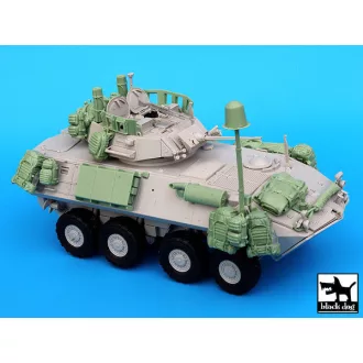   Black Dog USMC LAV A2 accessories set for Trumpeter – járműmakett-kiegészítő