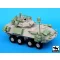 Black Dog USMC LAV A2 accessories set for Trumpeter – járműmakett-kiegészítő