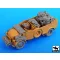 Black Dog German Steyr 1500Abig accessories set for Tamiya – járműmakett-kiegészítő