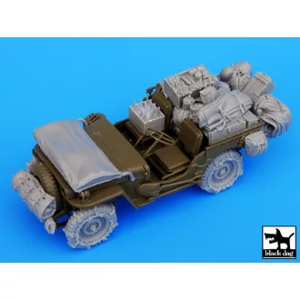   Black Dog US Jeep big accessories set for Tamiya – járműmakett-kiegészítő