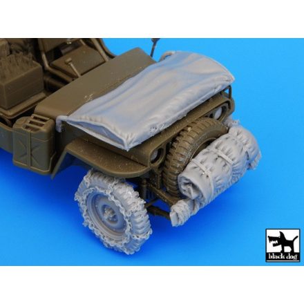 Black Dog US Jeep accessories set for Tamiya