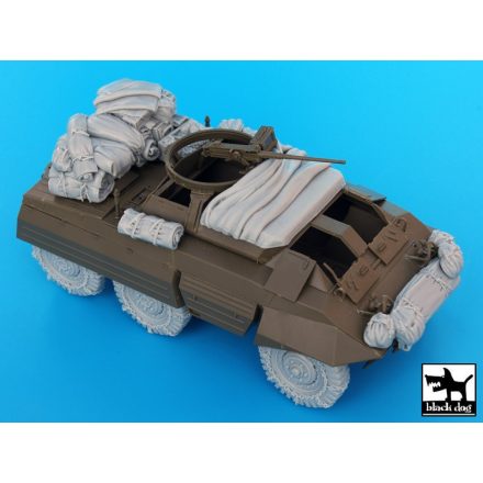 Black Dog US M 20 big accessories set for Tamiya