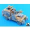 Black Dog Defender Wolf accessories set for Hobby Boss – járműmakett-kiegészítő