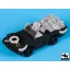 Black Dog Ford G.P.A Amphibian accessories set for Tamiya – járműmakett-kiegészítő