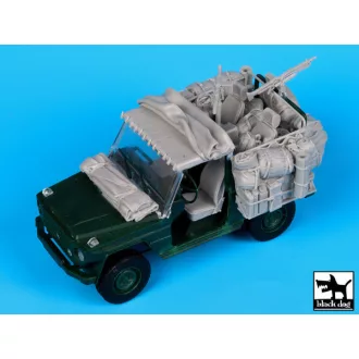   Black Dog Mercedes Wolf Afganistan accessories set for Revell – járműmakett-kiegészítő