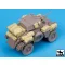 Black Dog British Humber Mk IV accessories set for Bronco models – járműmakett-kiegészítő