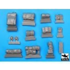 Black Dog British Humber Mk IV accessories set for Bronco models