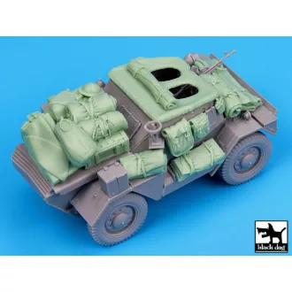   Black Dog Dingo Mk III Scot car accessories set for Mini Art – járműmakett-kiegészítő