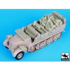 Black Dog Sd.Kfz 8 big accessories set for Trumpeter