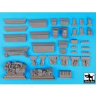 Black Dog Sd.Kfz 8 big accessories set for Trumpeter