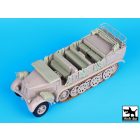 Black Dog Sd.Kfz 8 accessories set for Trumpeter