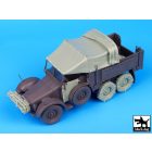 Black Dog Krupp Protze big accessories set for Tamiya